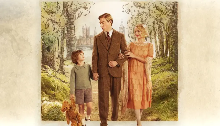 Rodzina z misiem, inspirowana historiami o Kubusiu Puchatku, którego autorem jest A.A. Milne.